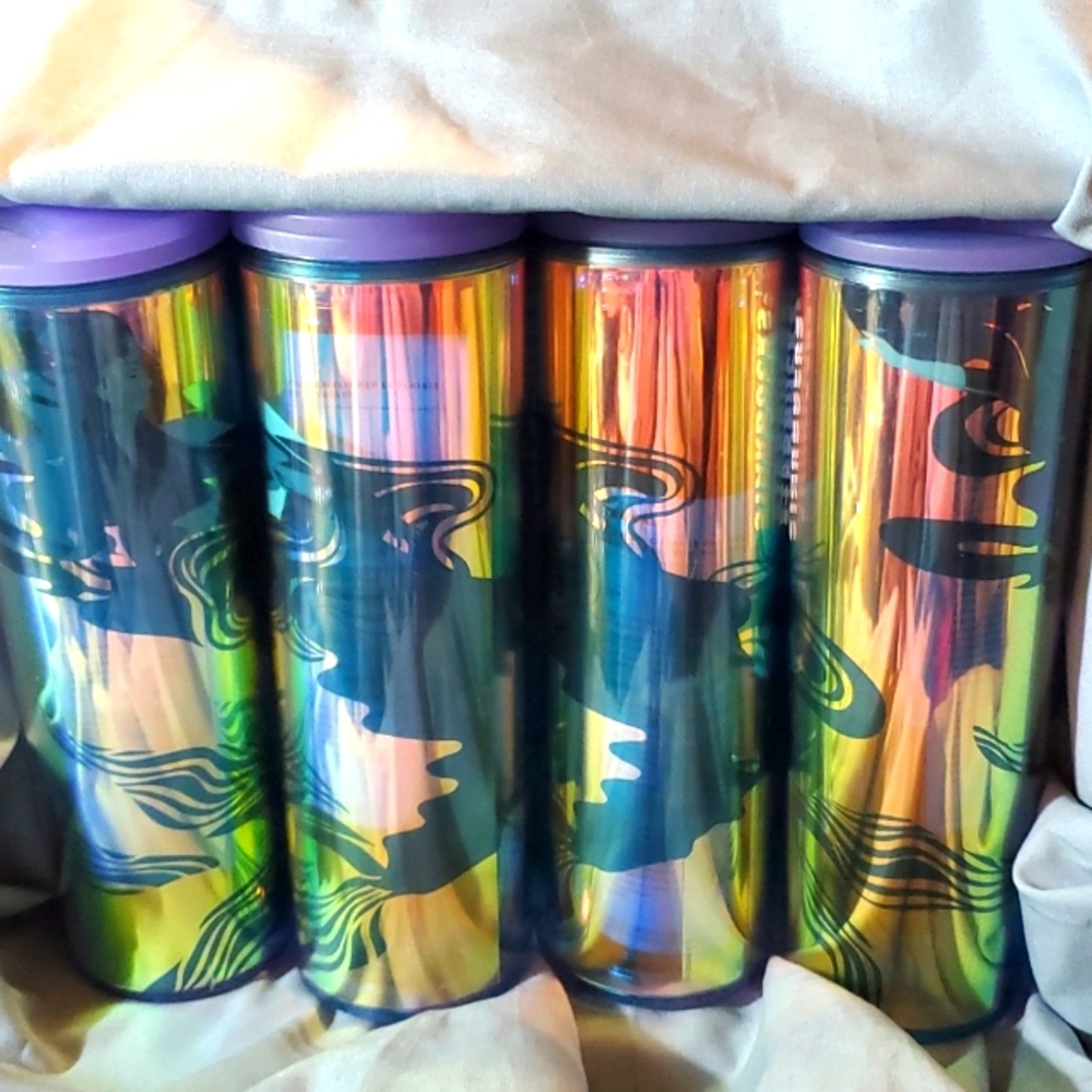 Starbuck Mermaid Tumblers 2/$50- Now.